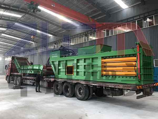 臥式廢紙打包機