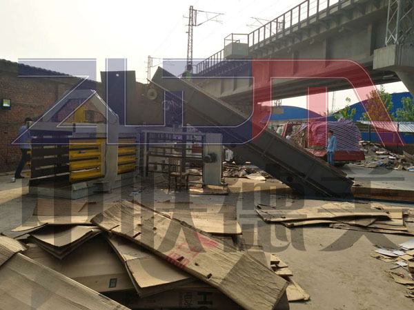 全自動液壓廢紙打包機