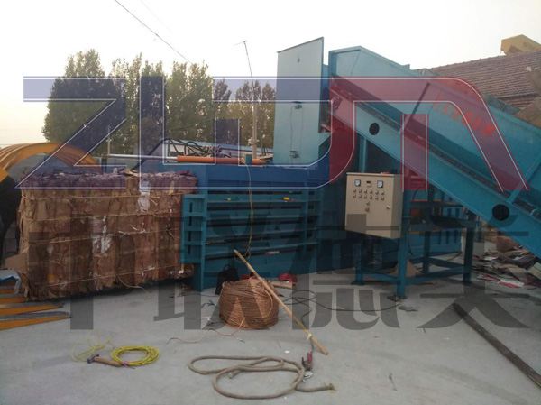 120噸廢紙打包機