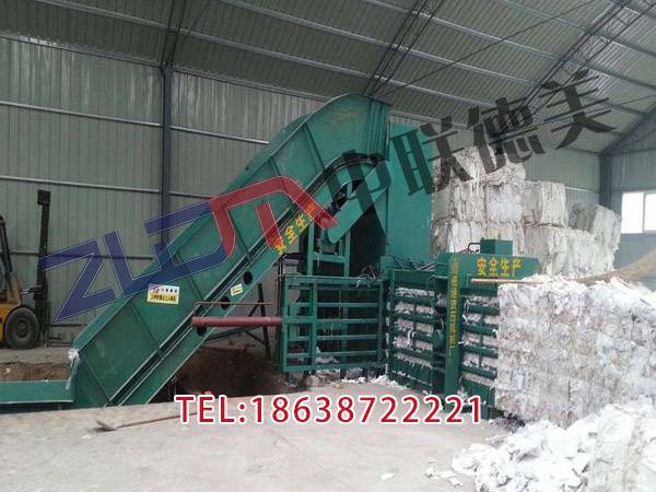 山西臥式廢紙打包機操作流程