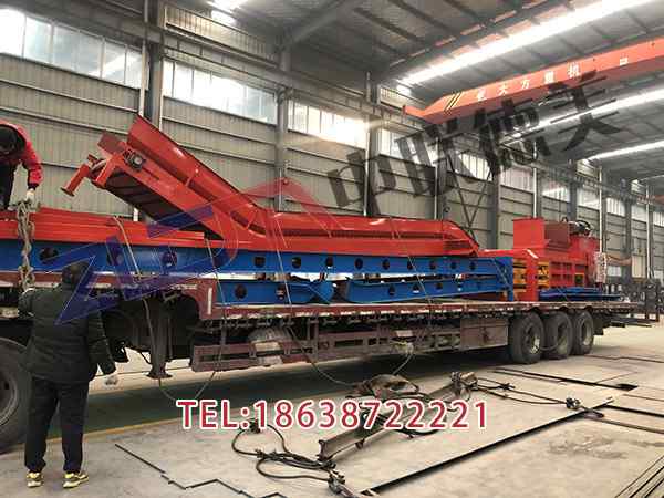 云南120t廢紙打包機圖片