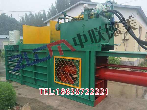 山西立式廢紙打包機操作流程