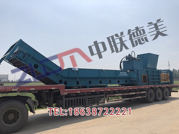 江蘇120噸廢紙打包機介紹