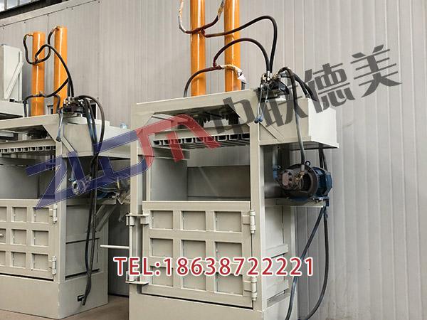 貴州立式廢紙打包機參數