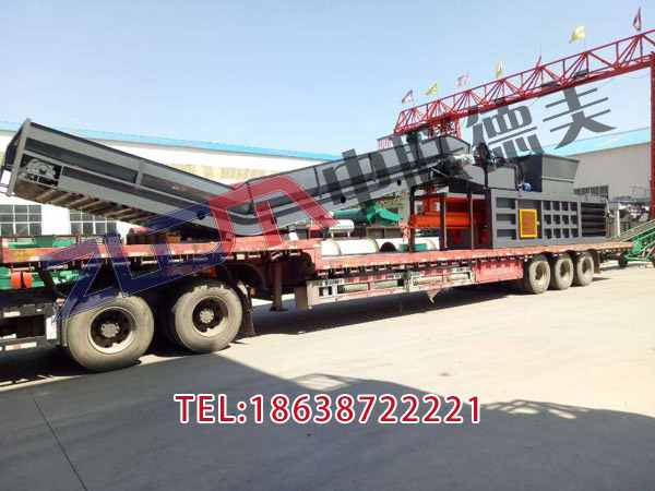 山西120t廢紙打包機參數