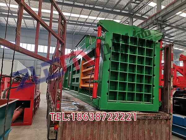 湖北120噸廢紙打包機(jī)視頻