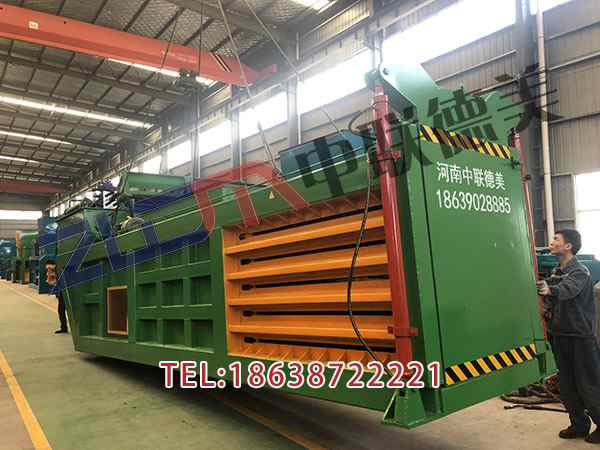 江西120噸廢紙打包機工作原理